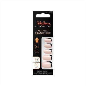 Sally Hansen Salon Effects Perfect Manicure Press on Nails Kit - Oval - Swoop There It Is - 24ct