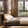 LNC Amphotical 6-Lights  6.6"Luxury and Glam Flush Mount Integrated LED Wall  Lights,Vintage Goldleaf and Black - 4 of 4