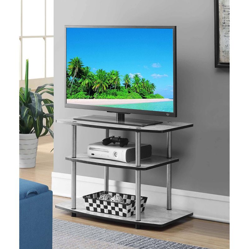 Designs2Go 3 Tier TV Stand for TVs up to 32" - Breighton Home, 3 of 8