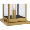 Quoizel Lighting Westover 1 - Light Post Light in  Antique Brass - 4 of 4