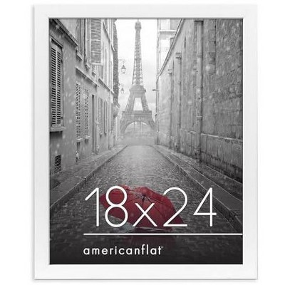 Americanflat Poster Frame with Polished Plexiglass - Hanging Hardware Included