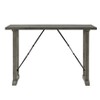 TiramisuBest Industrial Counter-Height Bench - Light Gray Foam-Cushioned Seat for Kitchen & Dining - 2 of 4
