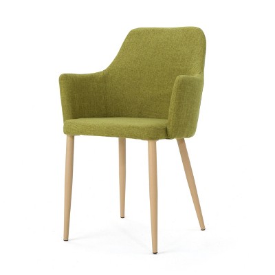 NicBex Set of 2 Dining Chair Modern Upholstered Fabric Side Chair with Wood Legs for Kitchen,Dining Room