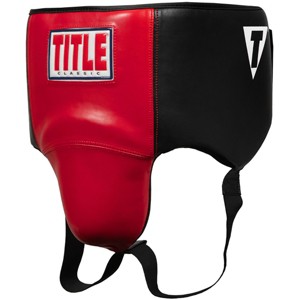 Title Boxing Classic Ultra-Light Protective Cup 2.0 - Black/Red - 1 of 3