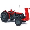 Massey Ferguson 35X Tractor Red 1/32 Diecast Model by Universal Hobbies - 2 of 4