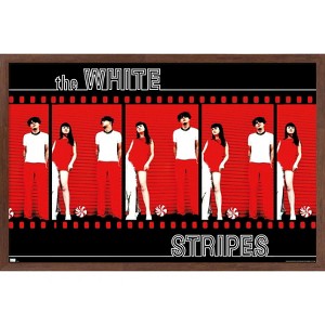 Trends International The White Stripes - Film Strip Framed Wall Poster Prints - 1 of 4