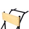 NAYSAYE Boat Motor Dolly Steel Frame Carrier Cart Stand with Wheels for Garage and Marine Storage, Black, 28.9"*42.5"*42" - 4 of 4
