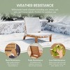 WestinTrends  Avalon Outdoor HDPE Deep Seating Modular Armless Patio Chair with Patio Cushions - 4 of 4