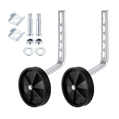 Unique Bargains 12 14 16 18 20 Inch Single Speed Bike Training Wheels for Kids 1 Pair