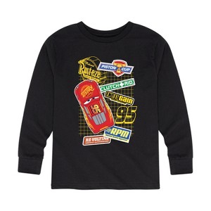 Boys' - Cars -  Long Sleeve Graphic T-Shirt - 1 of 4