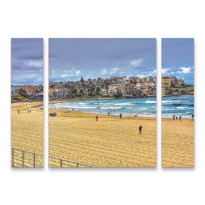 Trademark Fine Art - Martin Fine Photography Bondi Beach 03 Panel Set Art