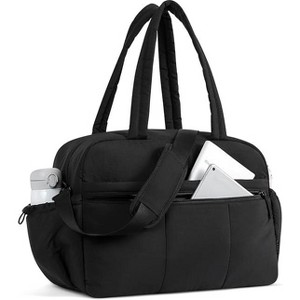 CLUCI Bag for Travel, Gym Bag for Women, Puffer Tote Small Carry On Bag, 30L Bags with Wet Pocket - 1 of 4