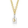 Guili Boundless Love Dog Tag Pendant Necklace – Bold, Meaningful Design Symbolizing Endless Devotion and Unwavering Love, Perfect for Any Occasion - 2 of 2