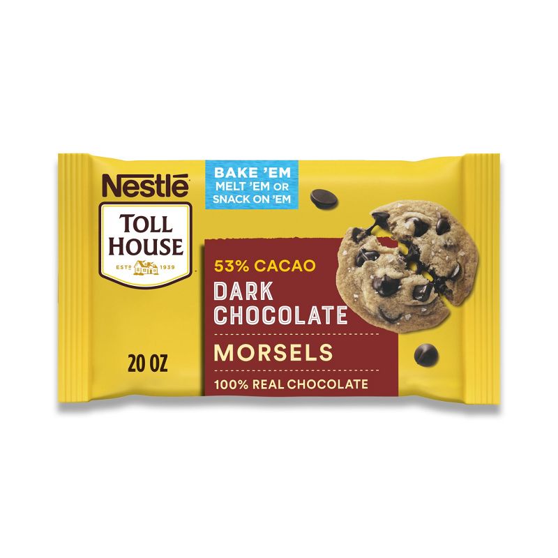 Nestle Toll House Dark Chocolate Chips - 20oz, 1 of 18
