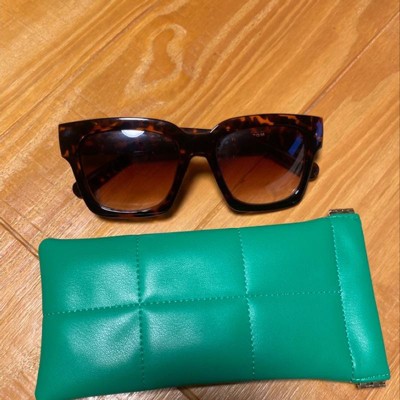 Green paisley eye glasses pouch, sunglasses case, pretty reading glass –  Grannys On the Go