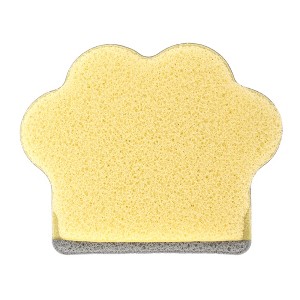 Unique Bargains Reusable Sponge Face Scrubber 5.31"x4.33" 1 Pc - 1 of 4
