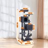 61-Inch Cat Tree Cat Tower for Indoor Cats - Plush Multi-Level Cat Condo with 5 Scratching Posts, 2 Perches, 2 Caves, Hammock, 2 Pompoms - 4 of 4