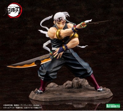 Kotobukiya Demon Slayer: Kimetsu No Yaiba ArtFX J Tengen Uzui 1/8 Scale Statue Figure