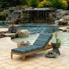 ARDEN Foam Outdoor Chaise Lounge Cushion, 21 x 72, made with ProFoam, Rain-proof, Fade Resistant - 2 of 4
