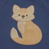 Baby Boys' 2pc Fox Applique Sweatshirt & Shorts Set - Cloud Island™ Navy Blue - 3 of 4