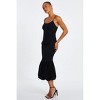 Quiz Women's Jersey and Bengaline Puffball Strappy Midi Dress - 3 of 3