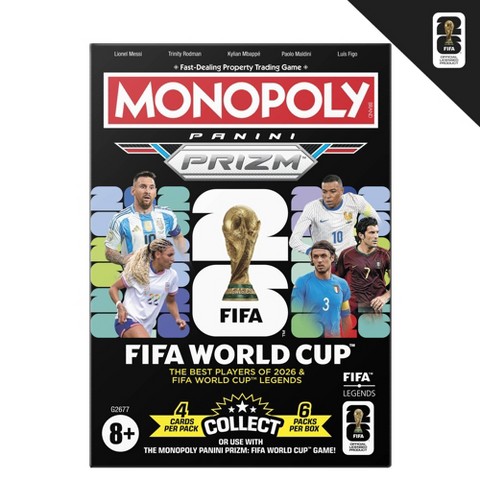 Детские игрушки Monopoly Panini Prizm: FIFA World Cup Trading Cards Booster Box