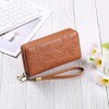 Women’s Leather Clutch Wallet – RFID Blocking Wristlet Purse with Large Capacity, Credit Card Holder, Zipper Pocket & Hand Strap - 2 of 4