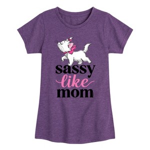 Girls' - Disney - The Aristocats Fitted Short Sleeve Graphic T-Shirt - 1 of 4
