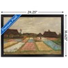 Trends International Flower Beds in Holland by Vincent van Gogh Framed Wall Poster Prints - 3 of 4