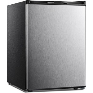 ZAFRO 2.1 Cu.ft Upright Freezer, Small Mini Freezer with Adjustable Thermostat,Removable Shelves, Reversible Single Door,Bedroom/Home/Dorms - 1 of 4