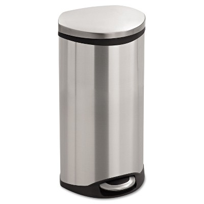 Safco Step-On Medical Receptacle 7.5gal Stainless Steel 9902SS