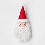 Fabric Santa Wearing Tall Hat Christmas Tree Ornament Red/White  - Wondershop™