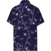 LA LEELA Men's Short Sleeve Button Down Camp Beach Shirts Casual Vacation Untuckit Summer Collar Shirts Hawaiian Shirt for Men - 2 of 3