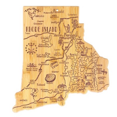 Totally Bamboo Destination Rhode Island Serving and Cutting Board