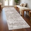 Soft Vintage Boho Rug for Living Room, Washable and Non-Shedding, Non-Slip Low Pile Floor Carpet, Ideal for Bedroom and Dining Room. - 4 of 4