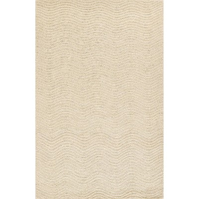 Momeni Archer Omorose Geometric Handtufted Rug Ivory