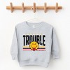 The Juniper Shop SmileyWorld Little Trouble Toddler Sweatshirt - 2 of 4