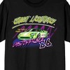 Car Fanatic Green Fire Race Car Unstoppable Men's Black Graphic Tee - 2 of 3