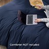 3 pieces Duvet Cover Soft Double Brushed Bedding Set for Kids & Adults Zipper Closure - 2 of 4