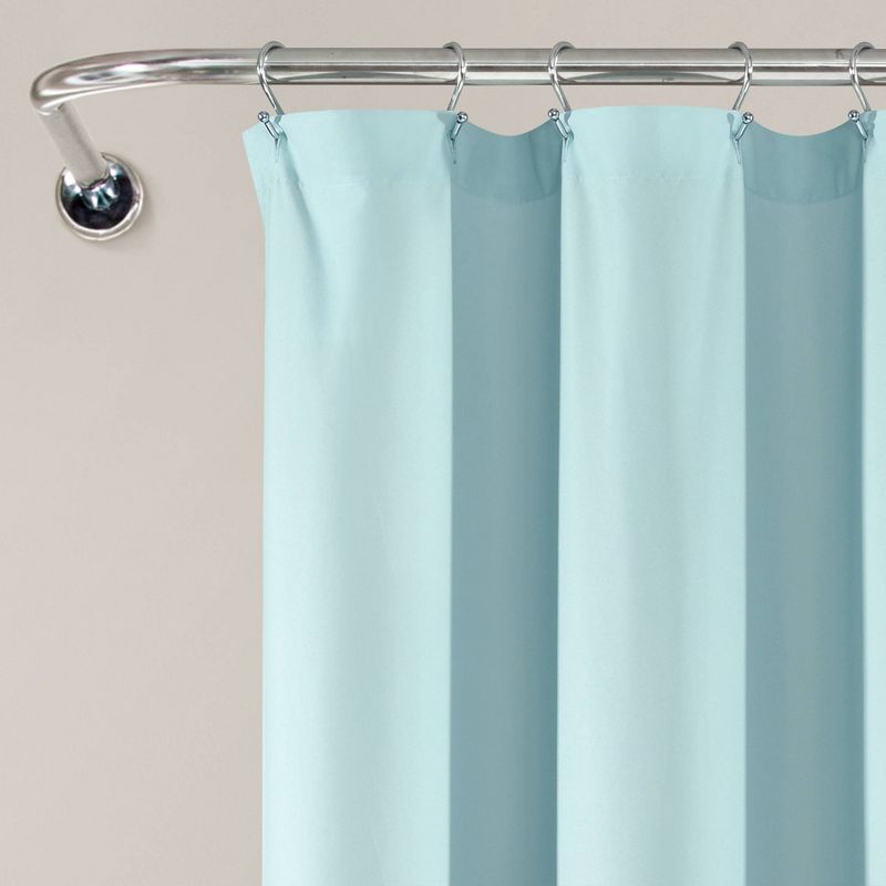 Tulle Skirt Color Block Shower Curtain - Lush Décor, 3 of 11