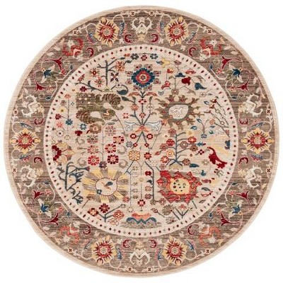 Kashan KSN303 Power Loomed Rugs - Safavieh