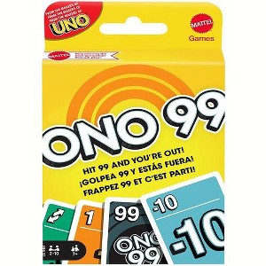 Mattel Games - Mattel Games - ONO 99 Card Game By UNO - 1 of 4