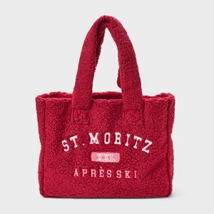 Girls' "St. Moritz" Tote Bag - Red - 1 of 4