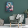 Trademark Fine Art - Momart Zebra In The Water Canvas Art - 3 of 4