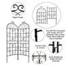 2Pcs Garden Trellis, Multi-purpose Anti-rust Country Style Outdoor Plant Trellis Support for Garden Decoration - 3 of 4