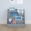 Humble Crew Kids' Explorer Wooden Bookshelf Gray - 4 of 4