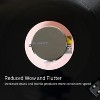 Fluance Vinyl Record Weight Stabilizer High Mass 760 gram Steel with Protective Velvet Pad for Vibration Damping - Steel - 4 of 4