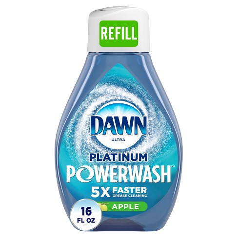 Dawn Platinum Powerwash Dish Spray, Dish Soap, Apple Scent, 16 fl oz.,(2 Pack )