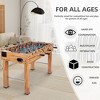Gulches 48in Competition-Sized Foosball Table - Home Portable Table Football/Soccer Set w/2 Balls, 2 Cup Holders - 4 of 4