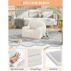 Kids Couch, 2-in-1 Convertible Toddler Sofa Chair, Soft Fold Out Couch Lounger - 4 of 4